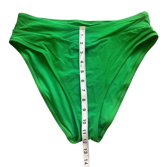 Adore Me Vibrant Green Bikini Set – Medium | High Waist Swimwear - Picture 13 of 15